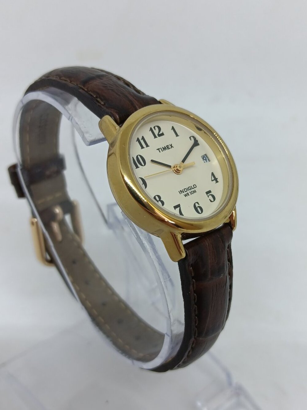 Timex Indiglo Easy Reader T20071 Women's 25mm Japanese Quartz Watch NEW BATT - Picture 4 of 11